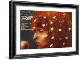 A Star Is Born, Polish Poster Art, Barbra Streisand, 1976-null-Framed Art Print