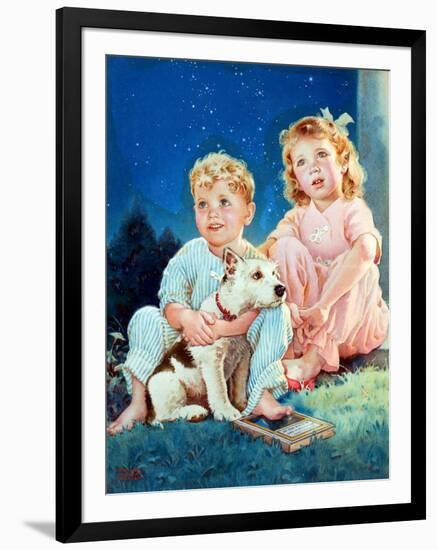 A Starry Night-Frances Tipton Parker Hunter-Framed Art Print