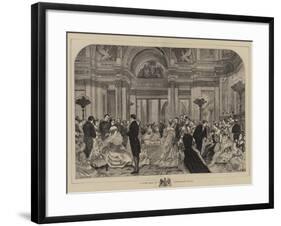 A State Ball at Buckingham Palace-null-Framed Giclee Print