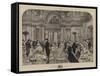 A State Ball at Buckingham Palace-null-Framed Stretched Canvas