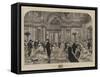 A State Ball at Buckingham Palace-null-Framed Stretched Canvas