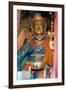 A Statue of Padmasambhava in the Temple of the Hemis Monastery, Ladakh-null-Framed Premium Photographic Print