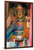 A Statue of Padmasambhava in the Temple of the Hemis Monastery, Ladakh-null-Framed Photographic Print