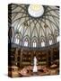 A Statue of Queen Victoria Sits in the Middle of the Newly Renovated Parliament Hill Library-null-Stretched Canvas