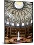 A Statue of Queen Victoria Sits in the Middle of the Newly Renovated Parliament Hill Library-null-Mounted Photographic Print