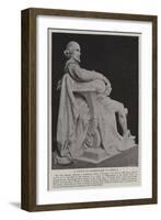 A Statue to Shakespeare in America-null-Framed Giclee Print