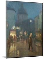 A Steady Drizzle-Norman Garstin-Mounted Giclee Print
