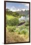 A steam locomotive approaching Goathland from Grosmont in September 2016, North Yorkshire, England-John Potter-Framed Photographic Print