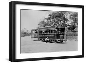 A Steam Tram of the Cavehill and Whitewell Tramway, Belfast, C.1890-Robert John Welch-Framed Giclee Print