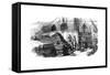 A Steamboat on the Volga, Russia, C1890-null-Framed Stretched Canvas
