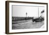 A Steamer Departing from Trouville for Le Havre, France, C1920S-null-Framed Giclee Print