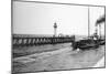 A Steamer Departing from Trouville for Le Havre, France, C1920S-null-Mounted Giclee Print