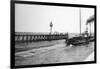A Steamer Departing from Trouville for Le Havre, France, C1920S-null-Framed Giclee Print