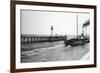 A Steamer Departing from Trouville for Le Havre, France, C1920S-null-Framed Giclee Print