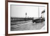 A Steamer Departing from Trouville for Le Havre, France, C1920S-null-Framed Giclee Print