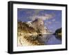 A Steamer in the Sognefjord-Adelsteen Normann-Framed Giclee Print