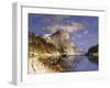 A Steamer in the Sognefjord-Adelsteen Normann-Framed Giclee Print