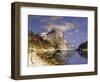 A Steamer in the Sognefjord-Adelsteen Normann-Framed Giclee Print