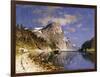 A Steamer in the Sognefjord-Normann Adelsteen-Framed Giclee Print