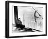 A Steel Worker Rests on a Girder at the 86th Floor of the New Empire State Building-null-Framed Premium Photographic Print