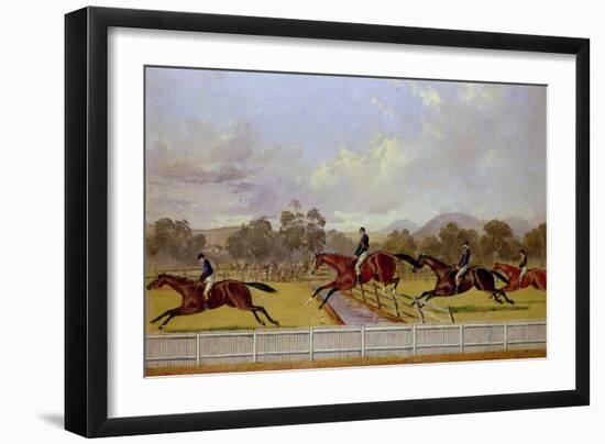 A Steeplechase-Carl Frederic Aagaard-Framed Giclee Print