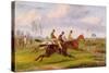 A Steeplechase-Henry Thomas Alken-Stretched Canvas