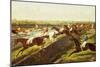 A Steeplechase-Alfred Frank de Prades-Mounted Giclee Print