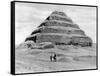 A Step Pyramid Outside Cairo, Egypt, C1920S-null-Framed Stretched Canvas