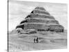 A Step Pyramid Outside Cairo, Egypt, C1920S-null-Stretched Canvas