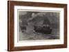 A Stern Chase, Prussian Excisemen Pursuing a Smuggling Ice-Boat on the Russo-German Frontier-Joseph Nash-Framed Giclee Print