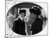 A Steward and Stewardess, Surviving Crew of the Titanic-null-Mounted Photographic Print