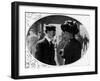 A Steward and Stewardess, Surviving Crew of the Titanic-null-Framed Photographic Print