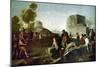 A Stickball Game, 1779, Spanish School-Francisco de Goya-Mounted Giclee Print