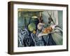A Still Life Aubergines-Paul Cézanne-Framed Art Print