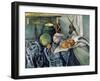 A Still Life Aubergines-Paul Cézanne-Framed Art Print