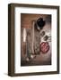 A Still Life Featuring a Fish Skeleton, Pomegranate and Red Wine-Komar-Framed Photographic Print