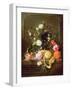 A Still Life in a Stone Niche-Cornelis De Wael-Framed Giclee Print