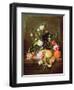 A Still Life in a Stone Niche-Cornelis De Wael-Framed Giclee Print