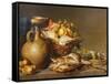 A Still Life of Fish and Other Food-Harmen van Steenwyck-Framed Stretched Canvas