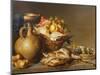 A Still Life of Fish and Other Food-Harmen van Steenwyck-Mounted Giclee Print
