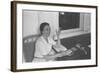 A Still Life of Flowers in a Basket on a Ledge-Pieter Casteels-Framed Photographic Print