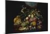 A Still Life of Fruit on a Ledge, probably 1667-Cornelis De Heem-Mounted Giclee Print