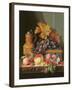 A Still Life of Fruit-Edward Pritchett-Framed Giclee Print