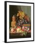 A Still Life of Fruit-Edward Pritchett-Framed Giclee Print