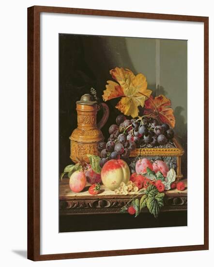 A Still Life of Fruit-Edward Pritchett-Framed Giclee Print