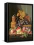 A Still Life of Fruit-Edward Pritchett-Framed Stretched Canvas