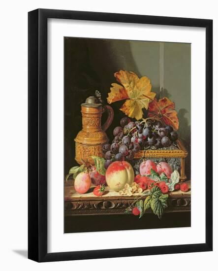 A Still Life of Fruit-Edward Pritchett-Framed Giclee Print