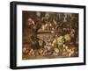 A Still Life of Fruit-Abraham Brueghel-Framed Giclee Print