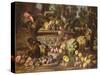 A Still Life of Fruit-Abraham Brueghel-Stretched Canvas