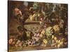A Still Life of Fruit-Abraham Brueghel-Stretched Canvas